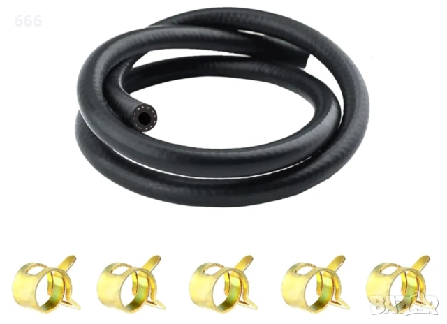 Маркуч за гориво + скоби