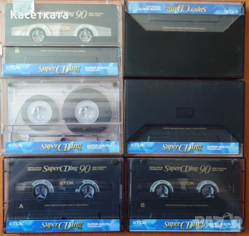 Аудио касети /аудио касета/ TDK Super CD-ing Super Avilyn 90 min, снимка 2 - Аудио касети - 42295230