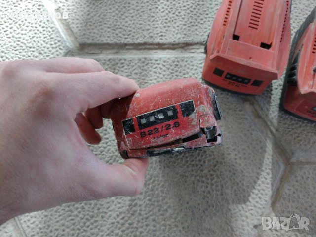 батерия Hilti 22v - 2.6A , снимка 2 - Други инструменти - 44449856