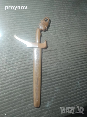 Индонезийска кама с дама скова стомана, снимка 7 - Антикварни и старинни предмети - 52336777