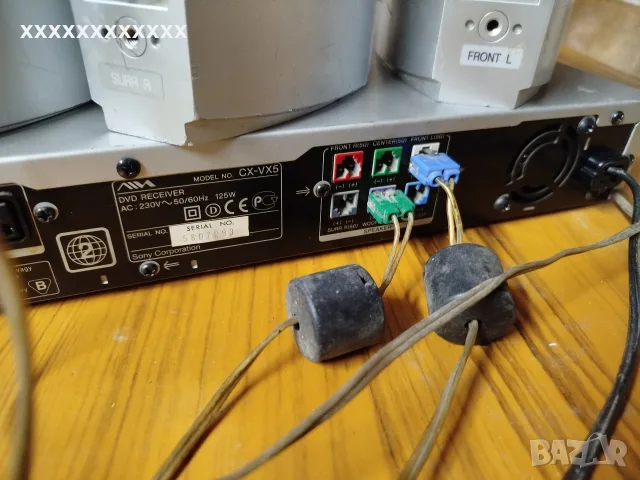 Система за домашно кино/ресийвър 5.1 AIWA 400w, снимка 8 - Плейъри, домашно кино, прожектори - 56245467
