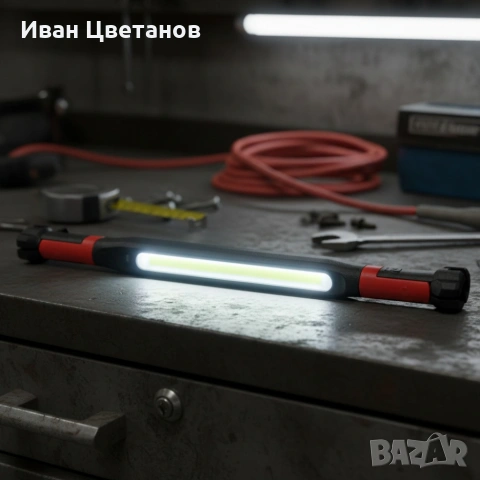 Работна лампа CB-8905 - мултифункционална LED лампа с магнитна основа
