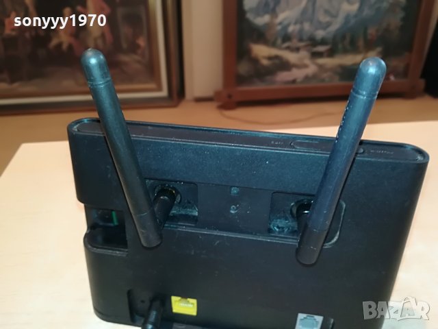 HUAWEI 4G-mtel ROUTER с две черни антени 2908211911, снимка 11 - Рутери - 33960289