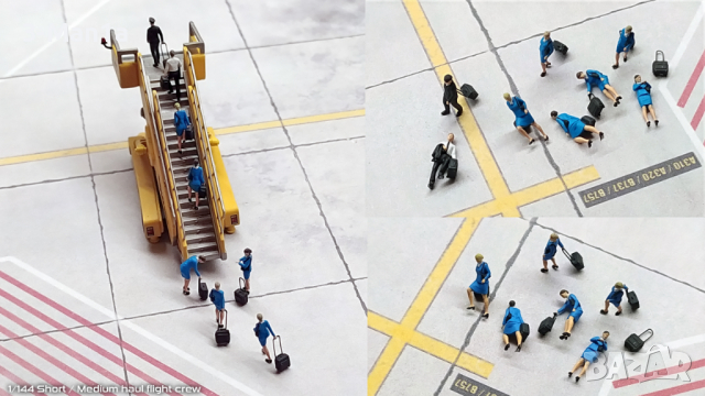 Аксесоари за диорама летище - мащаб 1/144, снимка 8 - Колекции - 36521017