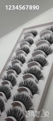 4D Мигли 10 чифта , снимка 5 - Декоративна козметика - 53839703