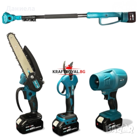 Акумулаторен комплект 4в1 KraftRoyal , снимка 3 - Други инструменти - 52747230
