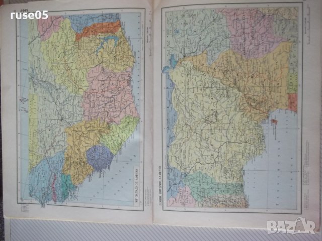 Книга "Атлас мира - Африка - М. Свинаренко" - 38 стр., снимка 6 - Специализирана литература - 41246692