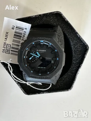 Часовник CASIO G-SHOCK GA-2100-1A2 Гаранция, снимка 1 - Мъжки - 48376057