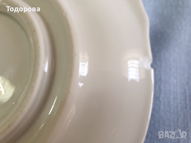 Порцеланова сосиера 1946-1949година, снимка 4 - Чинии - 40138629