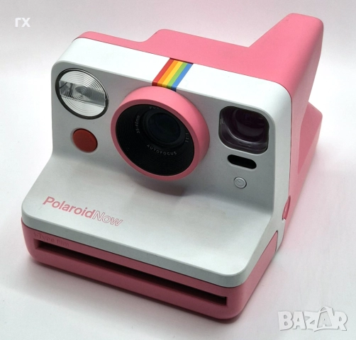 Моментален фотоапарат Polaroid - Now, розов