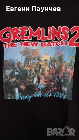 Gremlins 2 Фланелка с дълъг ръкав Размер XS(уголемена), снимка 2 - Тениски - 51703830