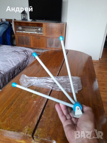 Стара закачалка за кърпи #7, снимка 5 - Други ценни предмети - 51657183