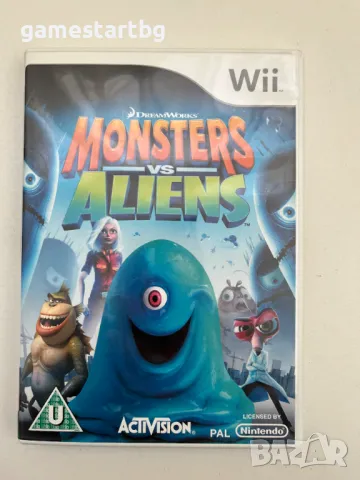 Monsters vs Aliens за Wii, снимка 1 - Игри за Nintendo - 49342576