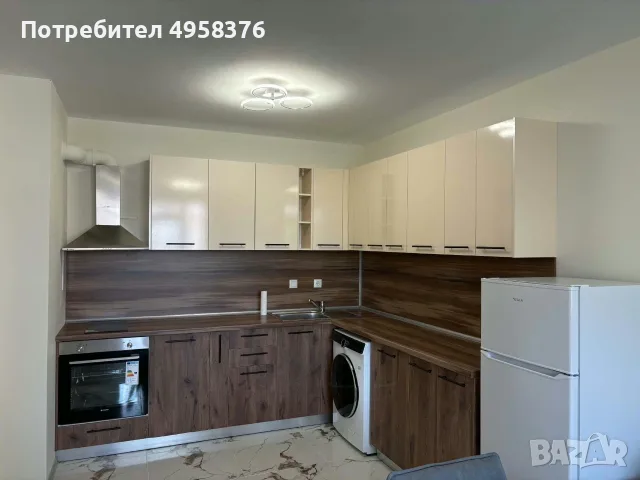 Чисто нов обзаведен двустаен апартамент[ Бургас, Меден Рудник]