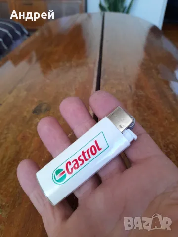 Стара запалка Brio,Castrol, снимка 2 - Колекции - 47804919