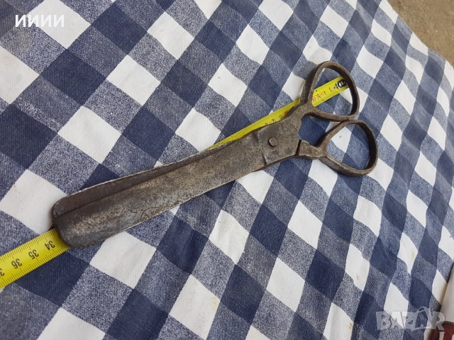 Ножица 1842 г. с 2 печата, снимка 7 - Антикварни и старинни предмети - 52577143