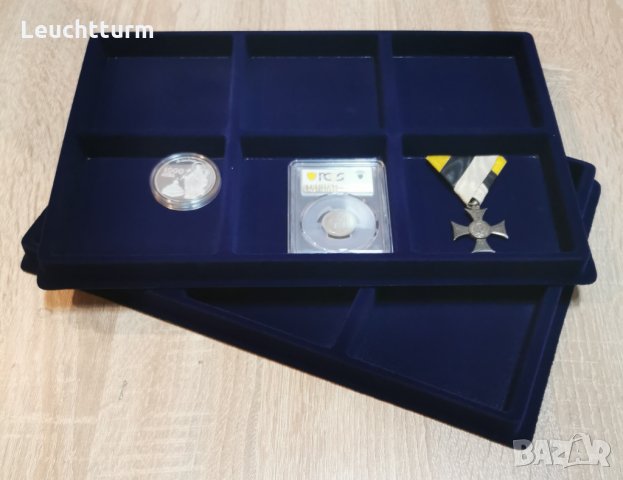 Дълбоки презентационни табли Leuchtturm, снимка 3 - Нумизматика и бонистика - 36012908