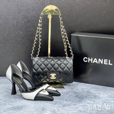 сандали на ток chanel gucci, снимка 8 - Сандали - 51450451