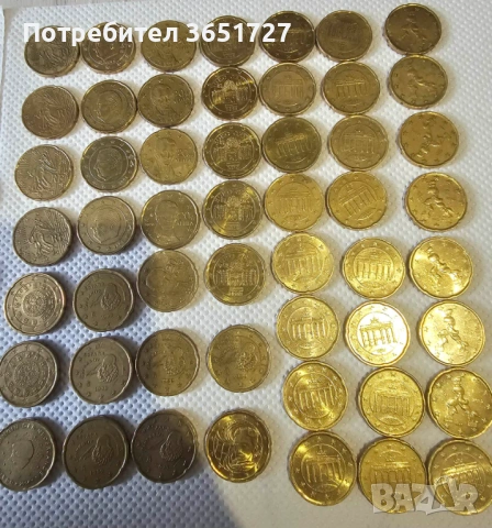 Колекция евро монети, снимка 2 - Нумизматика и бонистика - 53718187