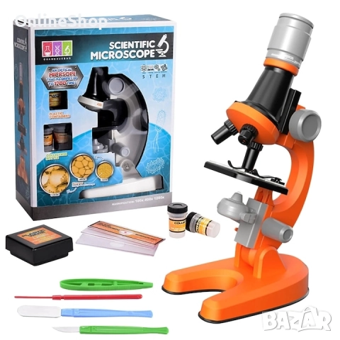 Детски научен микроскоп Scientific Microscope, снимка 12 - Образователни игри - 52257404