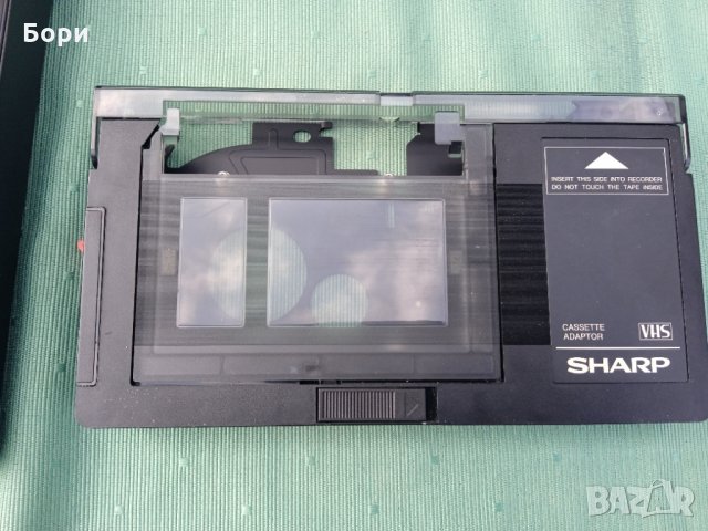 Касета адаптор VHS SHARP, снимка 1 - Плейъри, домашно кино, прожектори - 35790221