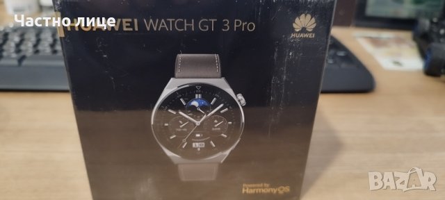 Чисто нов Huawei Watch GT3 Pro 46mm Titanium Case, Leather Strap