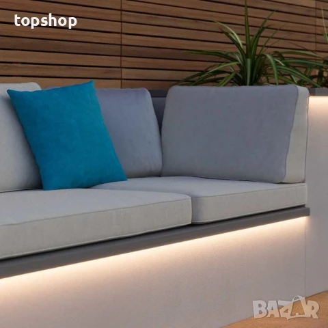 SolarCentre® Edge Външни соларни LED ленти, Топло бяло - 960 LED -20 м, снимка 2 - Соларни лампи - 50578047