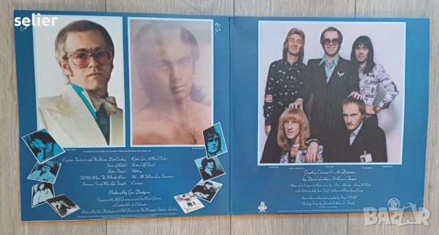 Предлагам на феновете на Елтън Джон много ценна плоча за колекцията им в пълен комплект от плочата+п, снимка 3 - Грамофонни плочи - 52243290