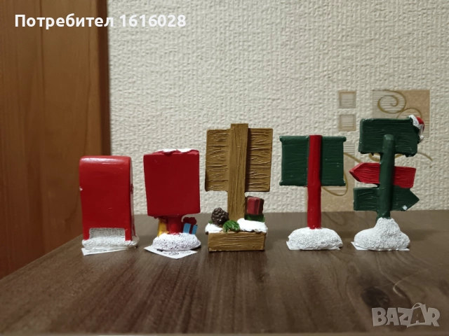 Коледни фигурки за допълване на Коледни селца и градчета., снимка 9 - Декорация за дома - 49732062