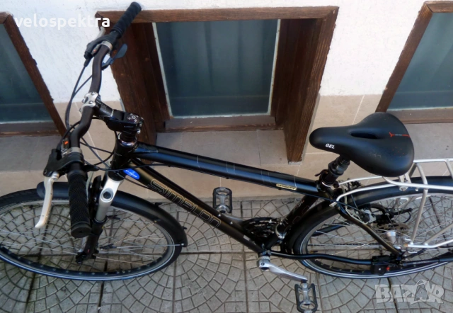 СИМПЛОН ! 27 скорости Деоре ЛХ ! Турер ! Хидравлики ! Германия!, снимка 4 - Велосипеди - 53260941