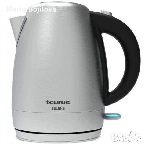 Електрическа кана Taurus Selene – 2200W, 1.7L, 360° основа, неръждаема стомана, авто изключване, снимка 13 - Кани - 53225636