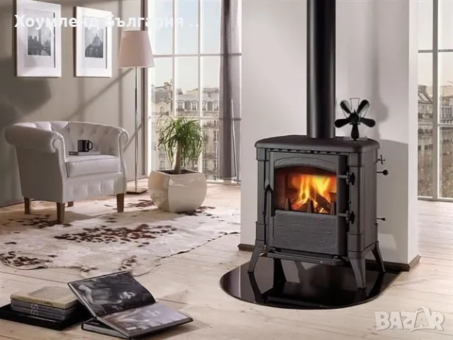 Механичен вентилатор за печка за отопление на дърва, снимка 2 - Отоплителни печки - 48794384