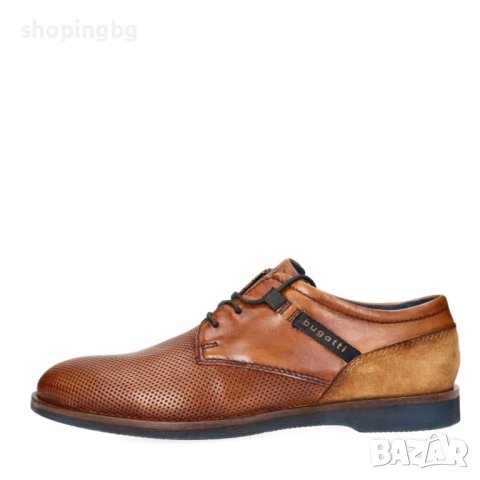 Официални мъжки обувки Bugatti Cognac 6300 No: 41-43-44