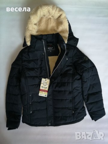 Детско яке с каракул,за момче, топло, водонепромукаемо, с сваляща се качулка, снимка 1