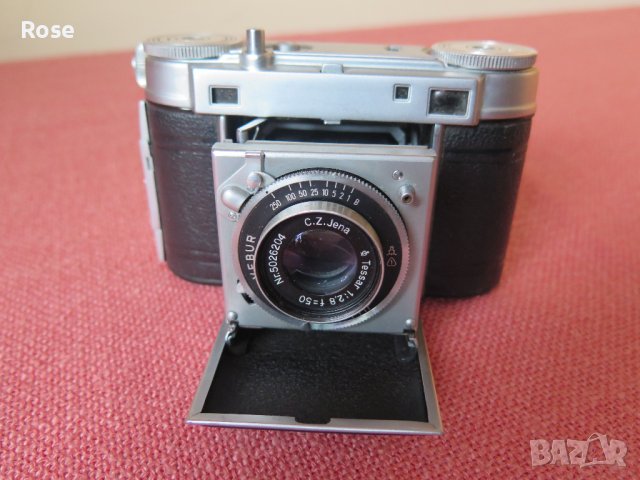 CERTO super Dollina II, 1950г -West Germany, фотоапарат с мех, снимка 3 - Фотоапарати - 38906585