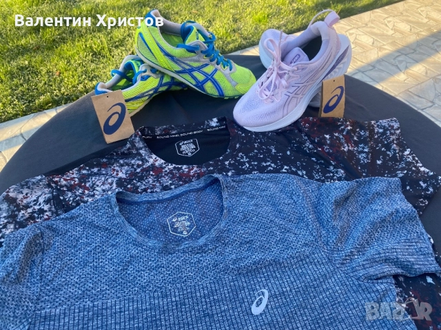 Asics/Асикс маратонки,шпайкове и 2 тениски, снимка 14 - Тениски - 52933601