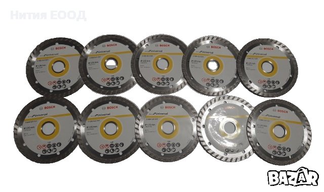 Bosch Диамантен турбо диск Eco Universal за бетон и тухла ф125, 2608615037, снимка 4 - Други инструменти - 34016623