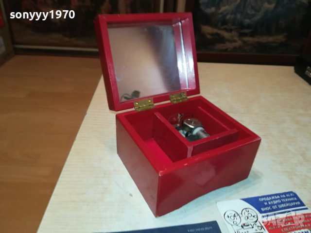 JAPAN-ДЪРВЕНА МУЗИКАЛНА КУТИЯ 0309231100, снимка 5 - Антикварни и старинни предмети - 42062210