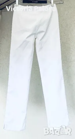 Италианска модна къща CHERRUTI 1881 бял панталон, снимка 6 - Панталони - 50408534