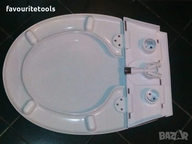 Тоалетна дъска-биде, с вграден смесител, универсална, снимка 8 - Смесители - 50795883