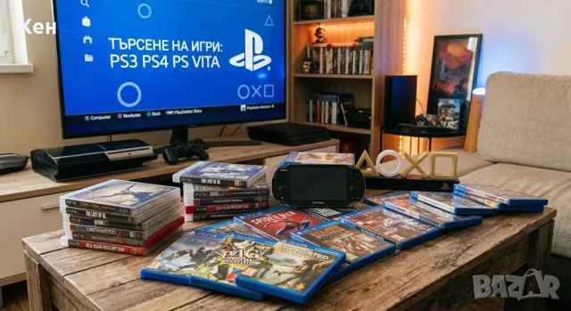 Търся игри за PS3 PS4 PS VITA на бартер