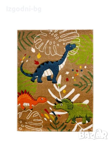 Детски килим - "Динозавърско царство" в различни размери, снимка 1 - Килими - 42677390