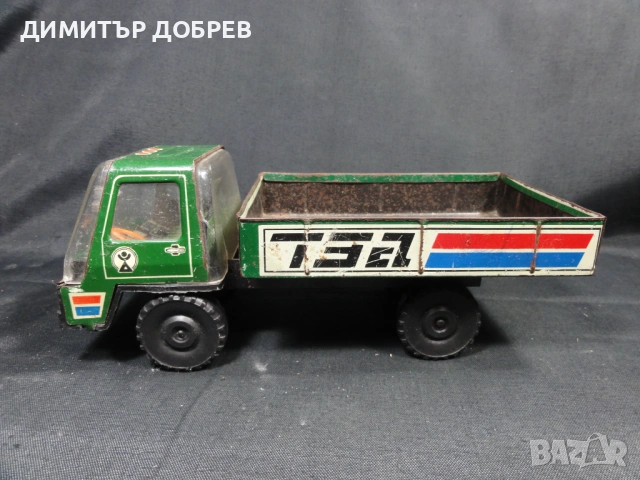 СТАРА РЕТРО СОЦ СССР ЛАМАРИНЕНА ИГРАЧКА КАМИОН КРАСНОДАР, снимка 2 - Колекции - 53647948