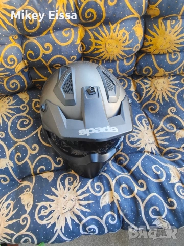 Моторна каска Спада , снимка 2 - Спортна екипировка - 51648902