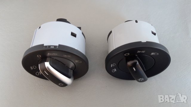 Копче ключ бутон фарове Skoda Octavia 2 2004г.-2013г., снимка 2 - Части - 25620775