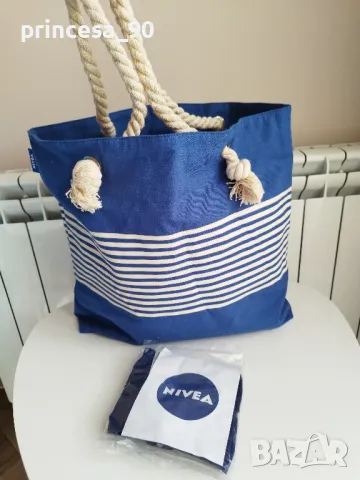 Плажна чанта Нивея/Nivea, снимка 2 - Чанти - 47777254