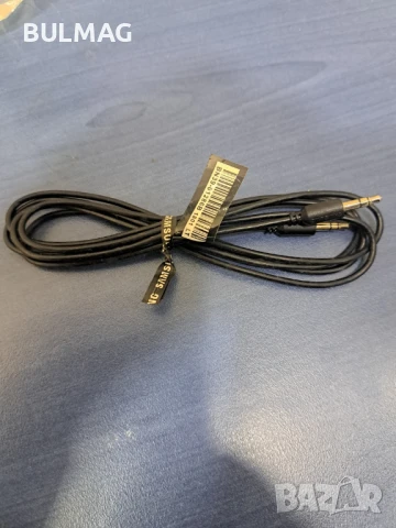 Кабел Samsung AUX 3.5-3.5MM (Аудио кабел от висококачествени материали), снимка 3 - Друга електроника - 50446083
