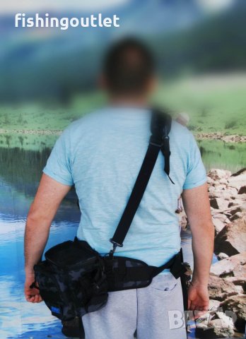 Рибарска чанта за спининг за носене на кръста Osako OS0035, снимка 9 - Такъми - 39793227
