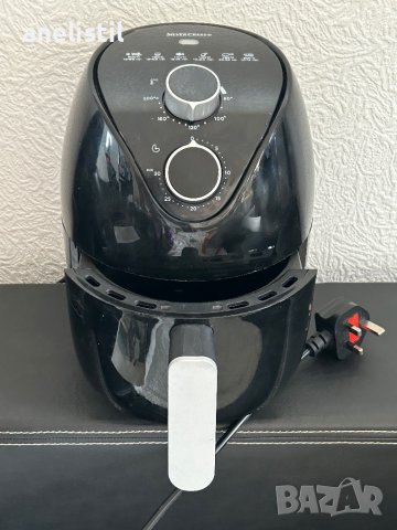 Фритюрник с горещ въздух 1000W, снимка 2 - Фритюрници - 44242993
