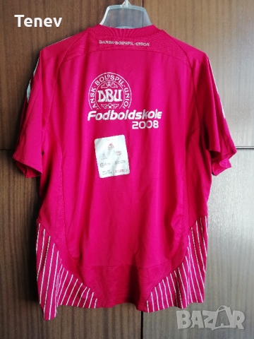 Denmark Adidas Дания Адидас оригинална фланелка тениска , снимка 2 - Тениски - 36102378